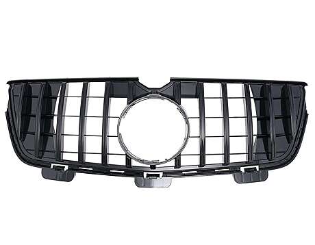 Front Grill Black GT Look Mercedes-Benz GL X164 Grand Edition (06.2009-12.2012)