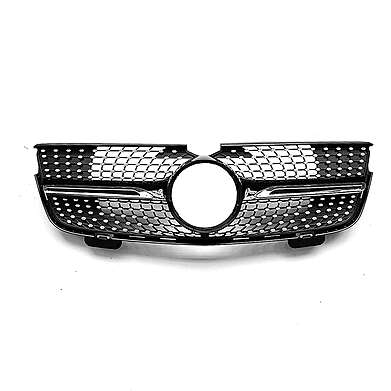 Front Grill Chrome Black Daimond Look Mercedes-Benz GL X164 Grand Edition (06.2009-12.2012)