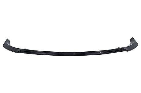 Front Bumper Add-On Spoiler Lip suitable for Tesla Model Y (2020-Up) Piano Black