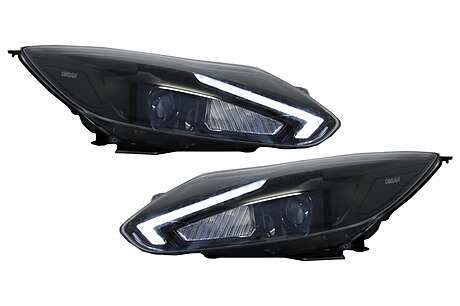 Osram LED Headlights suitable for Ford Focus III Mk3 (2010-2014) Xenon Upgrade OEM Halogen