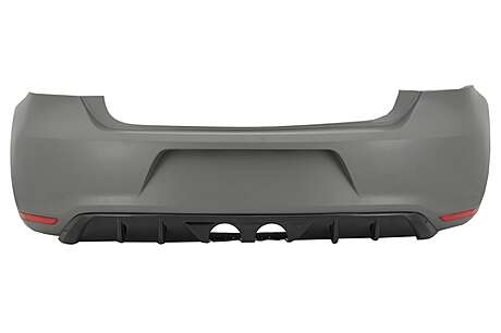 Rear Bumper suitable for VW Polo 6R (2009-2018) R400 Design Without PDC