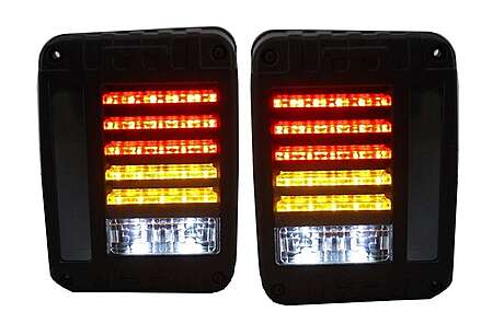 Full LED Taillights suitable for JEEP Wrangler / Rubicon JK (2007-2017)