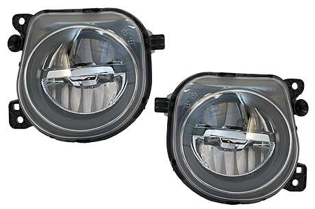 LED Fog Light Projectors suitable for BMW 5 Series F07 F10 F11 F18 LCI (2014-up) Facelift M-tech M Sport Design 