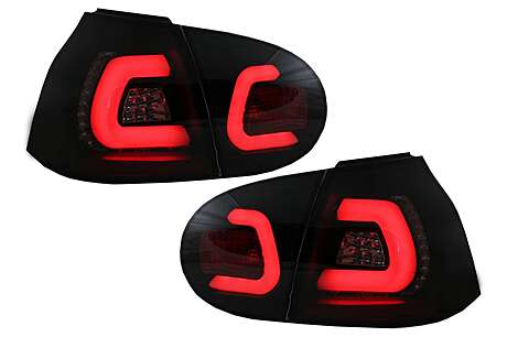 Taillights Led Bar suitable for VW Golf V 5 (2004-2009) Smoke Black Urban Style