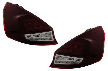 OSRAM LEDriving Taillights Full LED suitable for Ford Fiesta MK7.5 Facelift (2013-2017) Dynamic Sequential Turning Lights Black Edition