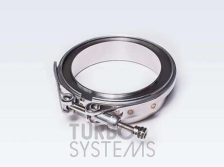 Turbosystems Stainless Steel V-Band Clamp 4" inch 