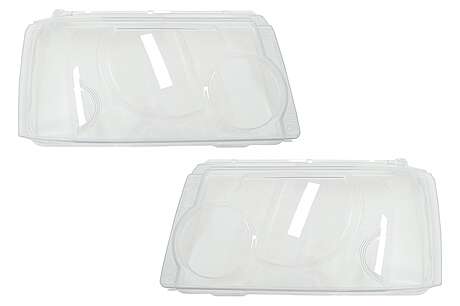 Headlights Lens Glasses suitable for Land Range Rover Sport SUV L320 (2005-2009) Clear Glass Optics
