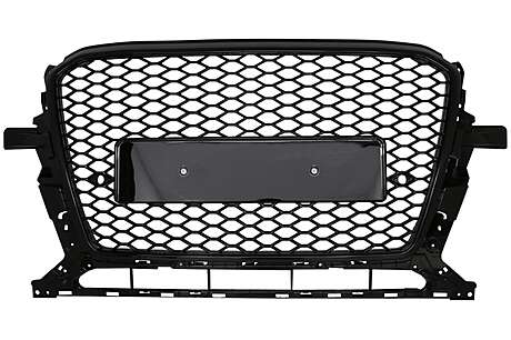 Front Grille suitable for Audi Q5 8R Facelift (2012-2015) Piano Black