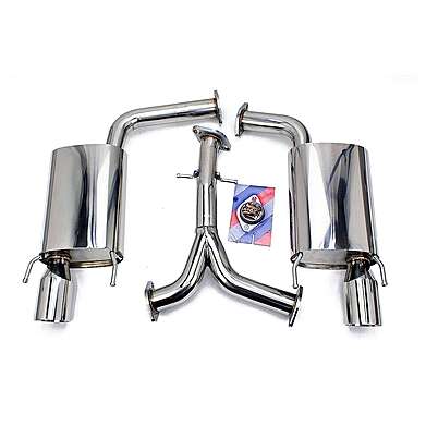 Exhaust System FlowMaxx Stainless Axle-Back 62mm Pipe Rev9 CB-1001 Lexus GS300 / GS350 (S190) 2006-2011 