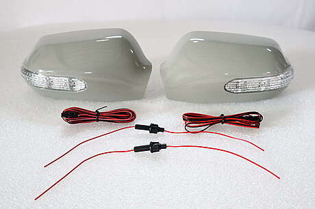 Mirror Cover with LED Blinker Color Unpainted Mazda 3 2003-2008 