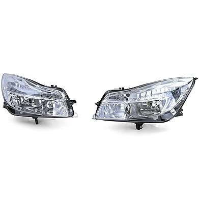 Front Headlights Chrome Opel Insignia 2008-2012 