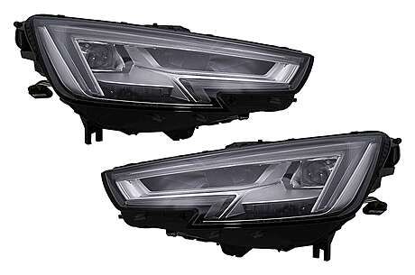 Full LED Headlights suitable for Audi A4 B9 8W (2016-2018) conversion from Xenon to LED