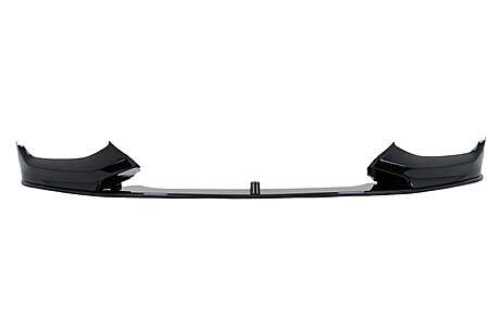 Front Bumper Spoiler suitable for BMW 1 Series F20 F21 (2011-2014) 2 Series F22 F23 (2014-up) Shiny Black 