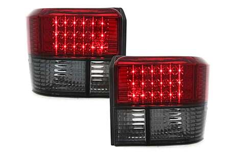 LED Taillights suitable for VW T4 (1990-2003) Smoke Red
