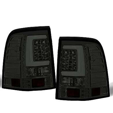 Smoke Led Rear Tail Lights New Style Ford Explorer 2002-2005 