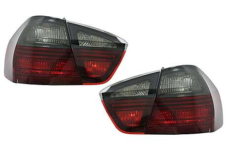 Taillights suitable for BMW 3 Series E90 (03.2005-08.2008) Red Smoke