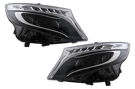LED Headlights suitable for Mercedes V-Class W447 Vito (2014-2017)