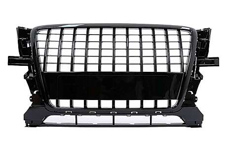 Front Grille suitable for Audi Q5 8R (2008-2011) Piano Black