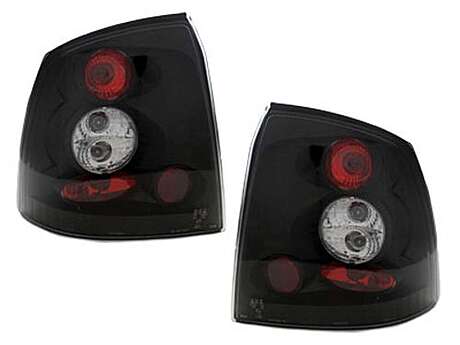 Taillights suitable for Opel Astra G Hatchback (1998-02.2004) Black