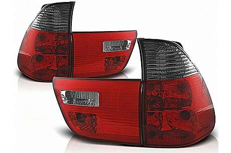 Taillights suitable for BMW X5 E53 (09.1999-2006) Red Smoke