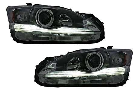 Halogen Headlights suitable for Lexus CT ZWA10 (2010-2016) Black