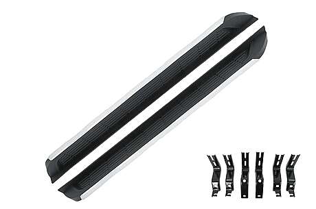 Running Boards Side Steps suitable for Ford Ranger T6 (2011-2020)