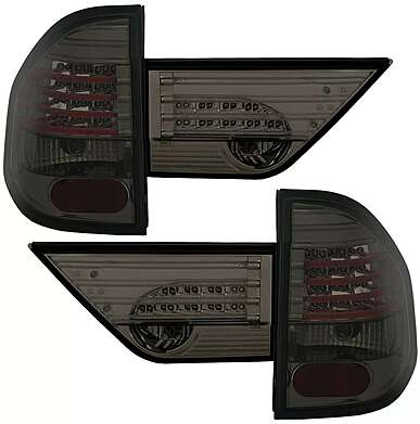 LED Tail Lights Black Smoke BMW X3 E83 2003-2010