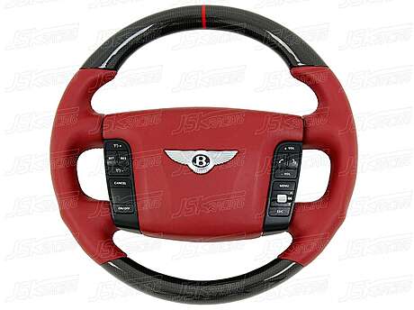 Carbon Fiber Steering Wheel JSK Racing JSKBLCT06003 Bentley Continental GT 2006-2010