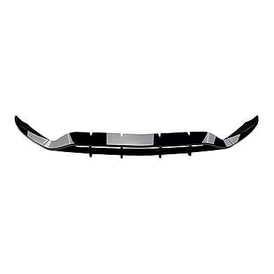 Front Bumper Spoiler For Mercedes Benz GLC X253 GLC200 2020-2022 AMG Black