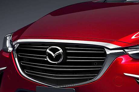 Chrome Front Bumper Plate Kenstyle Mazda CX-3 2015-2019 (Original, Japan)