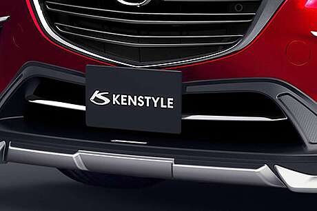 Chrome Trims Front Bumper Kenstyle Mazda CX-3 2015-2019 (Original, Japan)