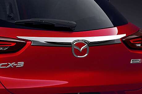 Chrome Trunk Molding Kenstyle Mazda CX-3 2015-2019 (Original, Japan)