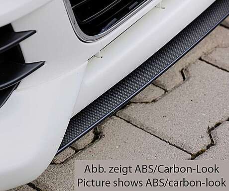 Rieger 44100 Splitter Front Lip Audi A1 (8X): 08.10-12.14 (Before facelift) | 3-dr., 5-dr. (Sportback)