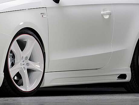 Rieger K 00044104 Side Skirt Audi A1 (8X): 08.10-12.14 (Before facelift), 02.15- (Ex facelift) | 3-dr., 5-dr. (Sportback)