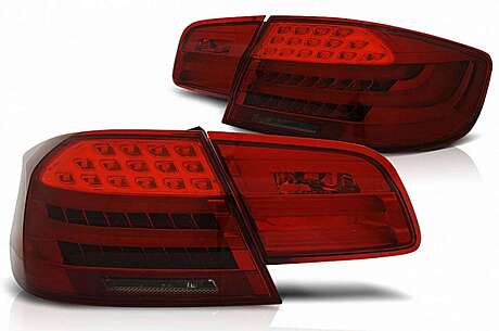 LED Taillights suitable for BMW 3 Series E92 Coupe Pre LCI (09.2006-03.2010) Red Smoke