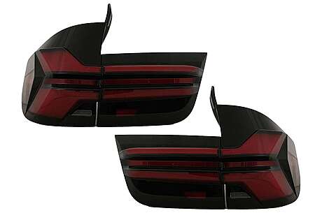 LED Taillights suitable for BMW X5 E70 (2007-2013) Light Bar Upgrade to G05 LCI Design