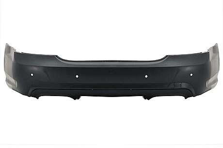 Rear Bumper suitable for Mercedes S-Class W221 (2005-2013) with PDC S65 Design