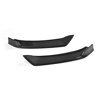 Carbon Fiber Front Bumper Splitters Fins Canards Maserati Levante SUV 2016-2017