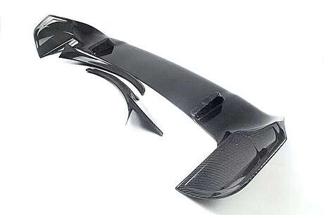 Carbon Rear Roof Spoiler Top Window Wing Lip Maserati Levante SUV 2016-2019