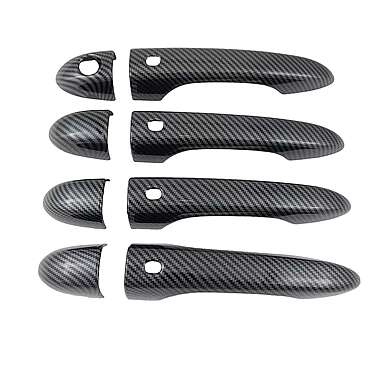 Carbon 4 Smart hole Door Handle Cover Trim For Maserati Levante Ghibli 2014-2018