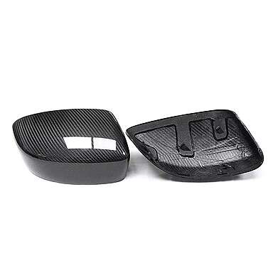 Carbon Fiber Side Mirror Cover Cap Replace for Maserati Levante 2016-2023