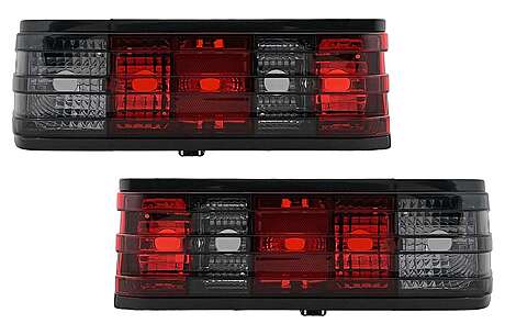 Taillights suitable for Mercedes W201 190 (1982-1993) Red Smoke