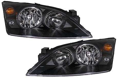 Headlights suitable for Ford Mondeo MK3 Wagon Hatchback Sedan (09.2000-05.2007) Black