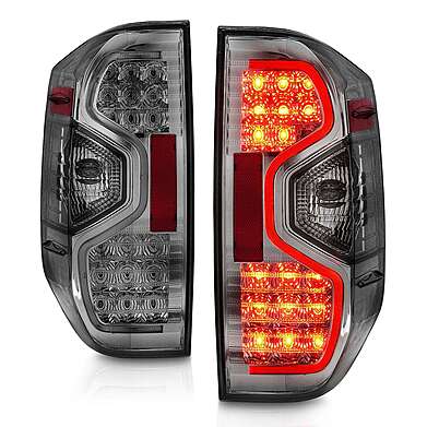 Rear Tail Lights LED Chrome Anzo 311234 для Toyota Tundra 2014-2021