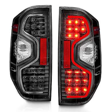 Rear Tail Lights LED Black  Anzo 311233 для Toyota Tundra 2014-2021