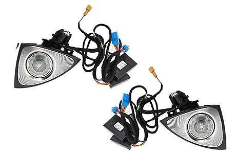 Front Door LED Rotary Tweeters 64 colors suitable for Mercedes S-Class W222 (2013-2020)