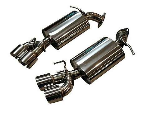 Exhaust System Top Speed Pro-1 Dual Exit Axle-Back Exhaust Toyota Camry 2.5L 3.5L 2018-2024 