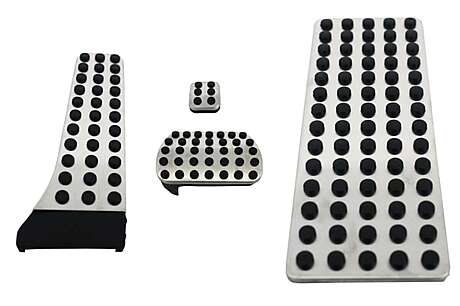 Kit of Pedal Footrest suitable for Mercedes C-class W204 (2007-2014) Mercedes E-class W211 (2002-2009) Mercedes GLK (2008-2015) Automatic 