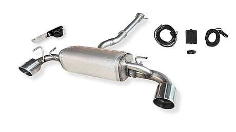 Dedicated muffler AKTYWNY ZAWÓR / ACTIVE VALVE SYSTEM for TOYOTA YarisGR 2024 (MK2) (2024+) HATCHBACK 1,6 206 kW