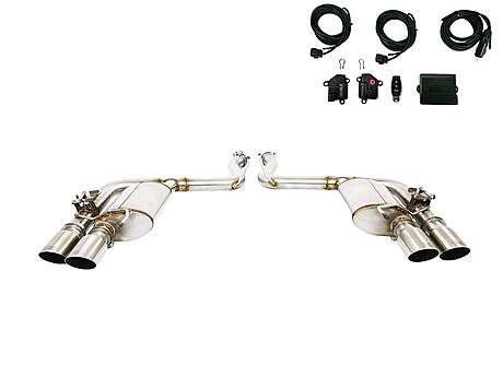 Dedicated muffler AKTYWNY ZAWÓR / ACTIVE VALVE SYSTEM for FORD Mustang MK6 (2014-2017) COUPE 3,7 V6 224 kW